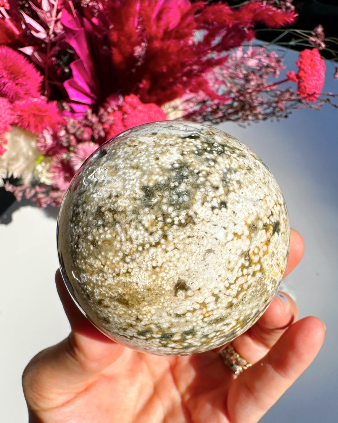 Ocean Jasper Sphere