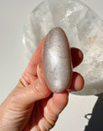 Sunstone & Peach Moonstone Palm Stone - P