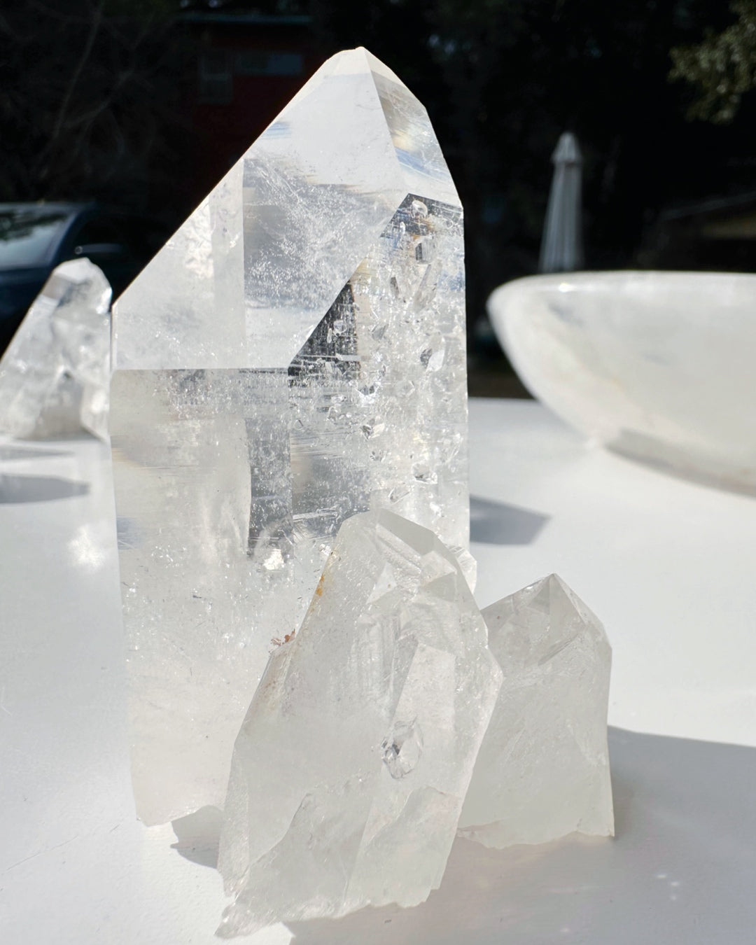 Arkansas Quartz Point A - Super Clear