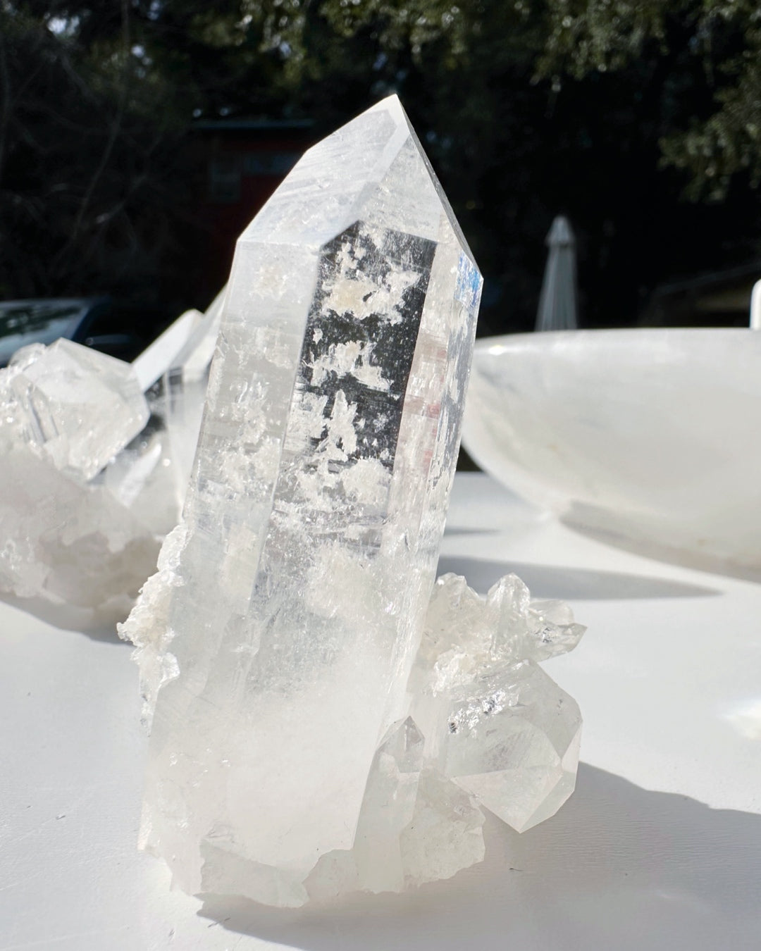 Arkansas Quartz Point E - Super Clear