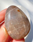 Sunstone & Peach Moonstone Palm Stone - M