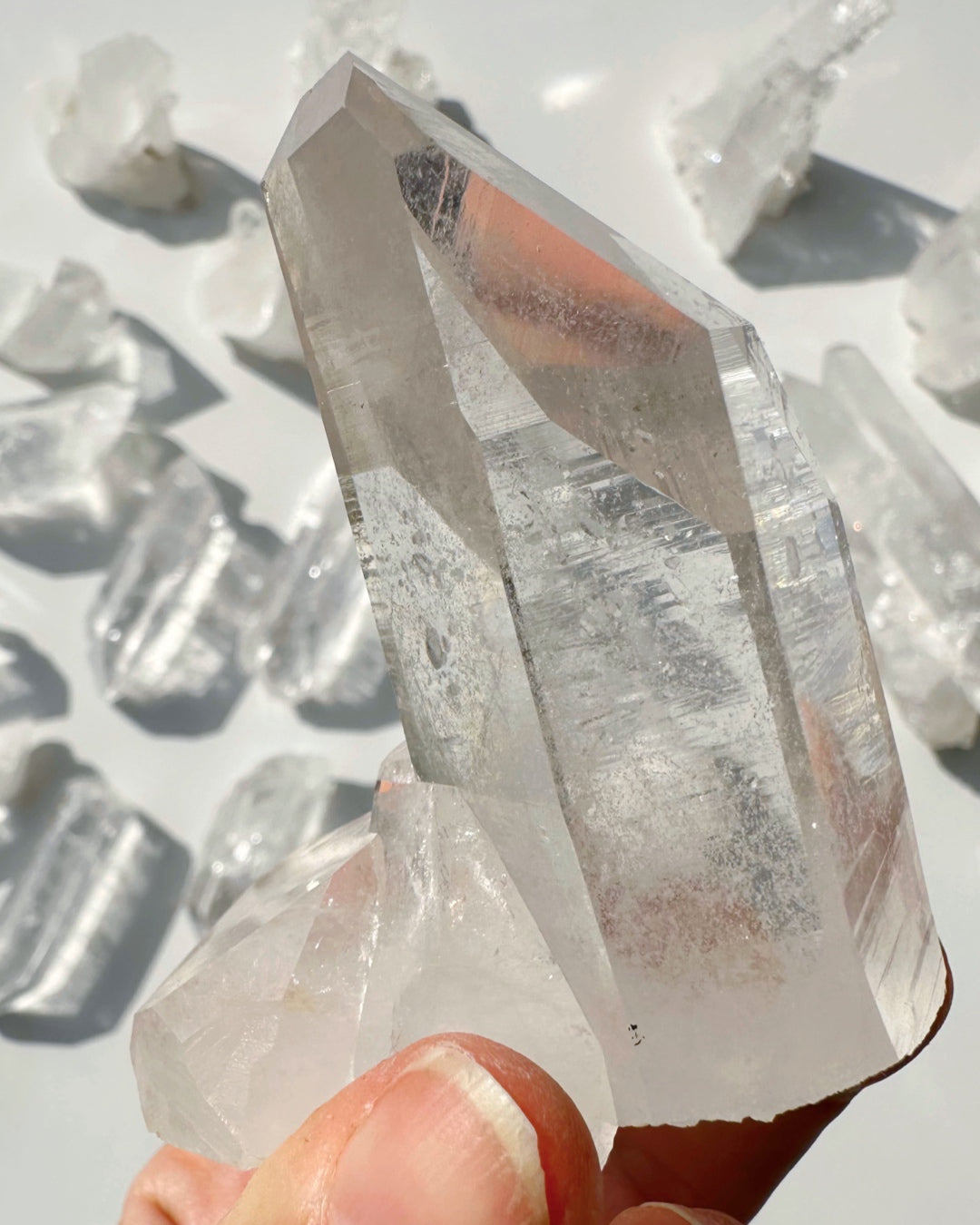 Arkansas Quartz Point C - Super Clear