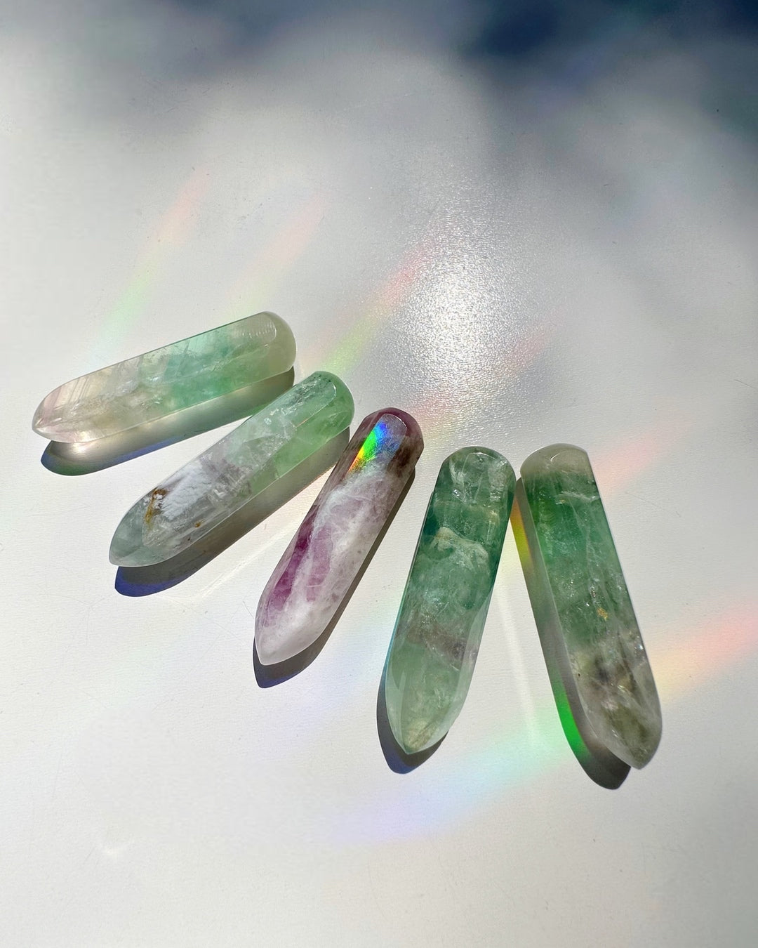 Fluorite Massage Wands - Baltic Mermaid