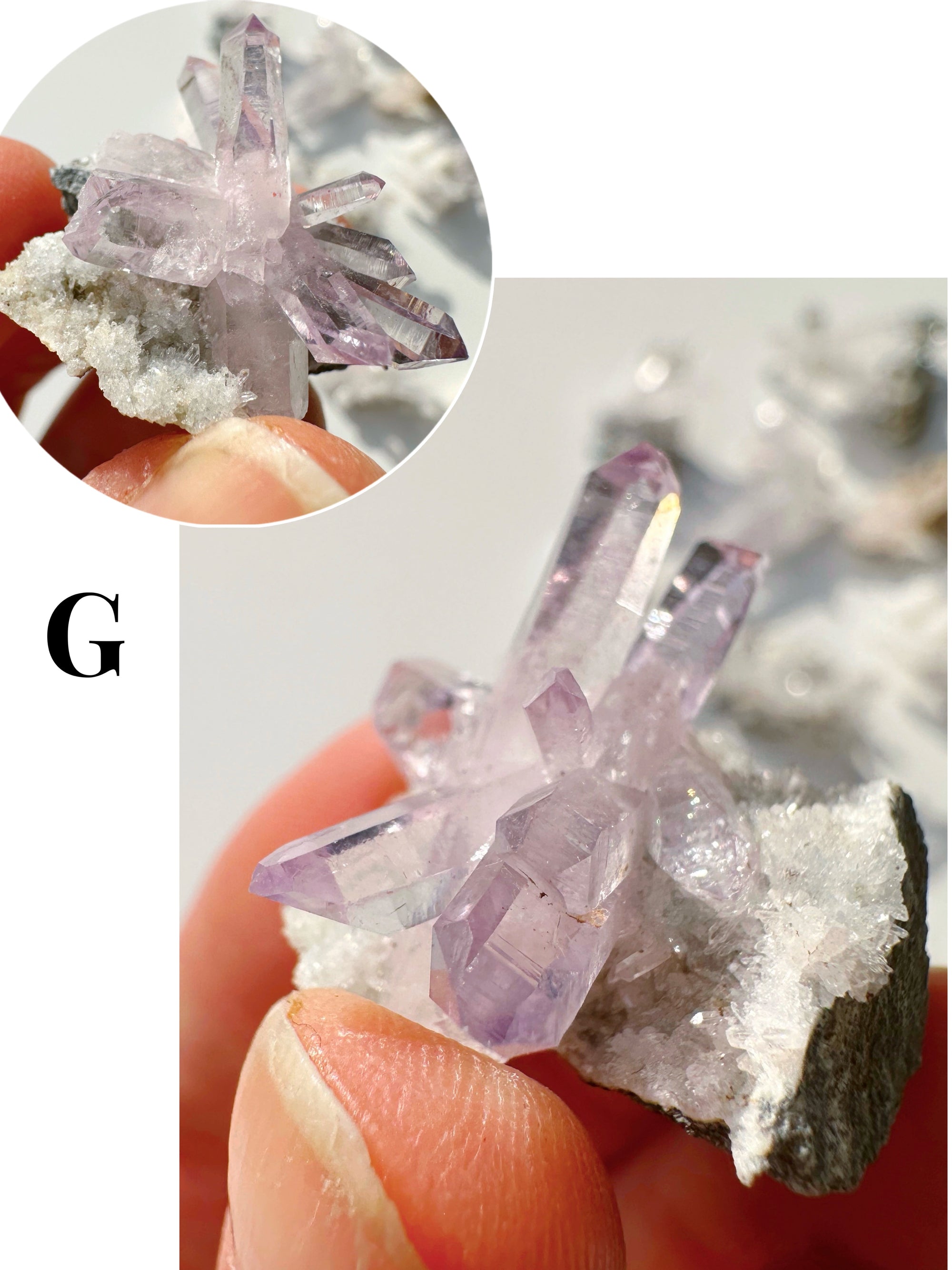 Mini Veracruz Amethyst Clusters