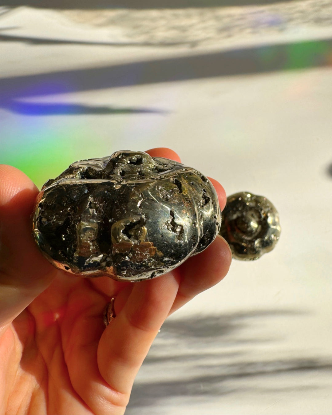 Pyrite Pumpkin - Baltic Mermaid