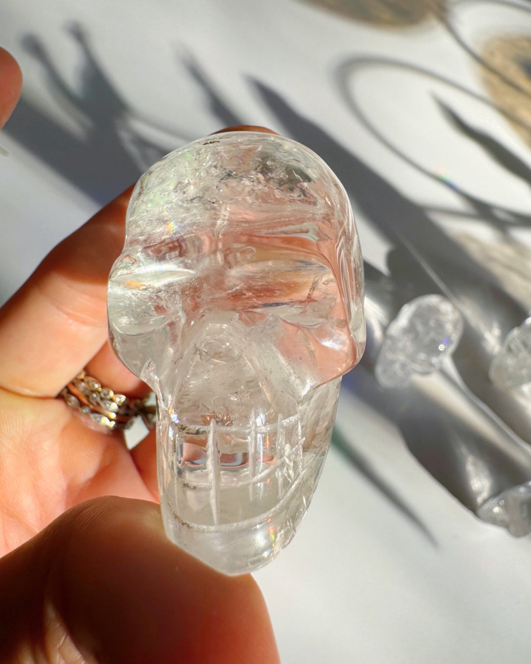Clear Quartz Skull - Baltic Mermaid