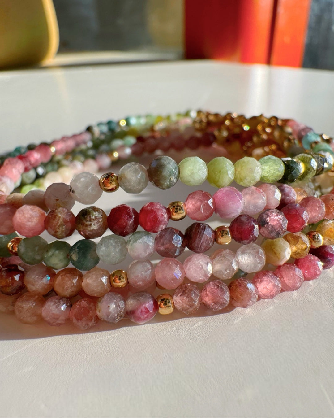 “Little Sweetie” - Multi Tourmaline Candy Bracelet - Baltic Mermaid