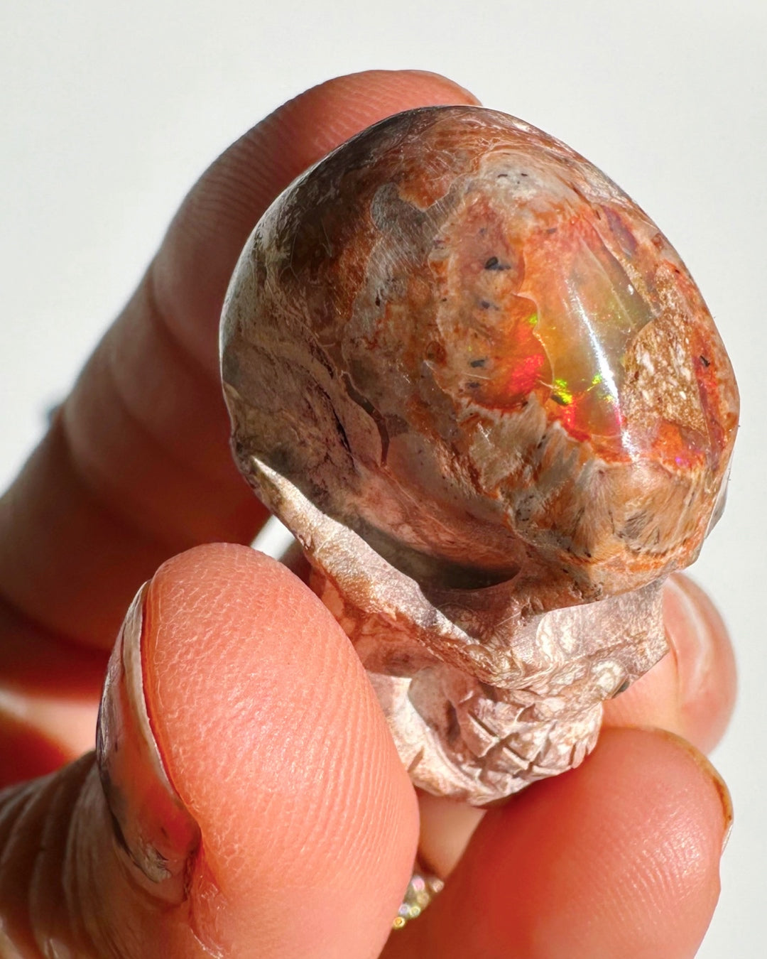 Cantera Opal Skull - Baltic Mermaid