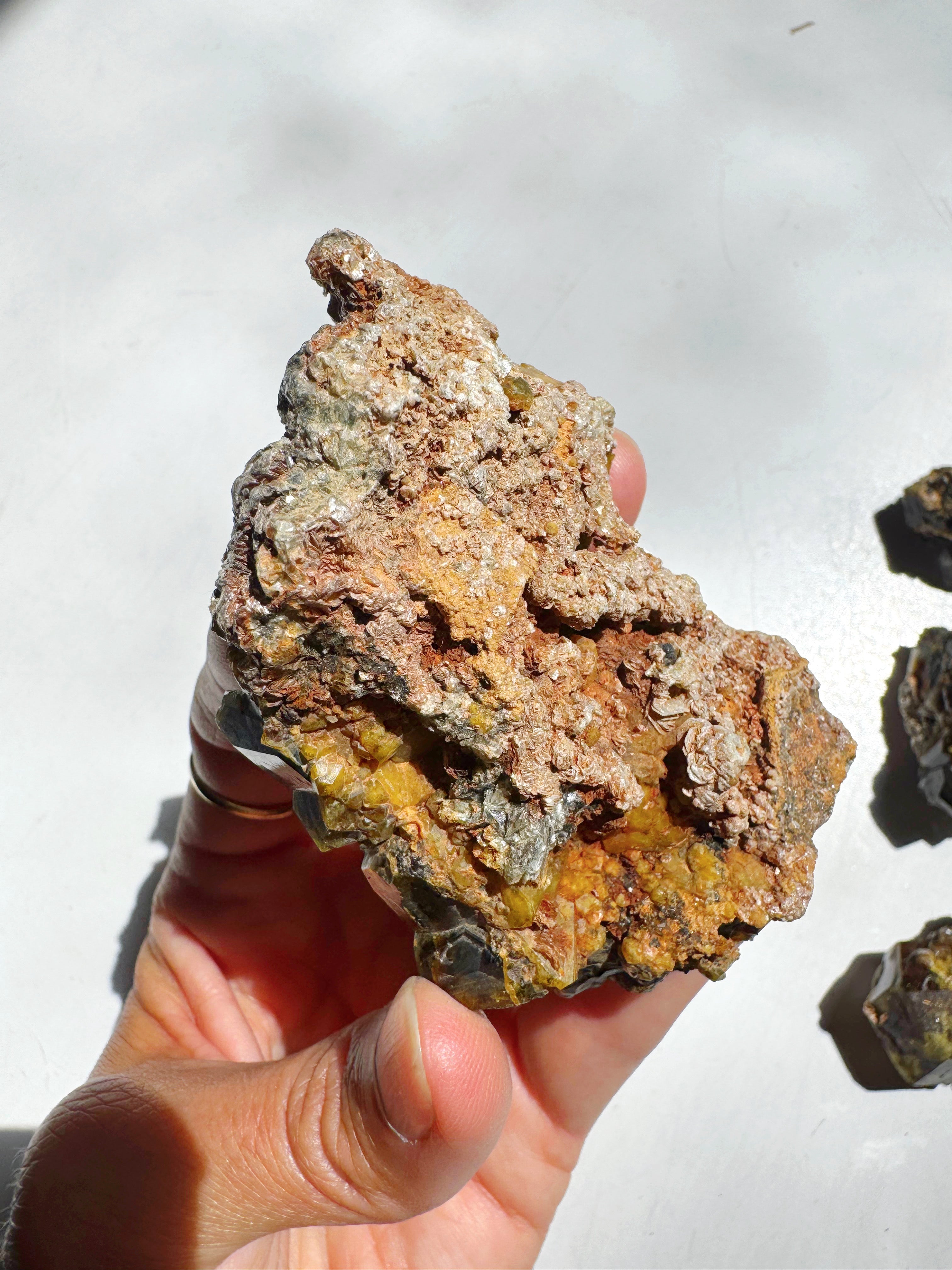 Rare Mali Green Grossular Andradite Garnet w/ Clinochlore AAA Quality Baltic Mermaid