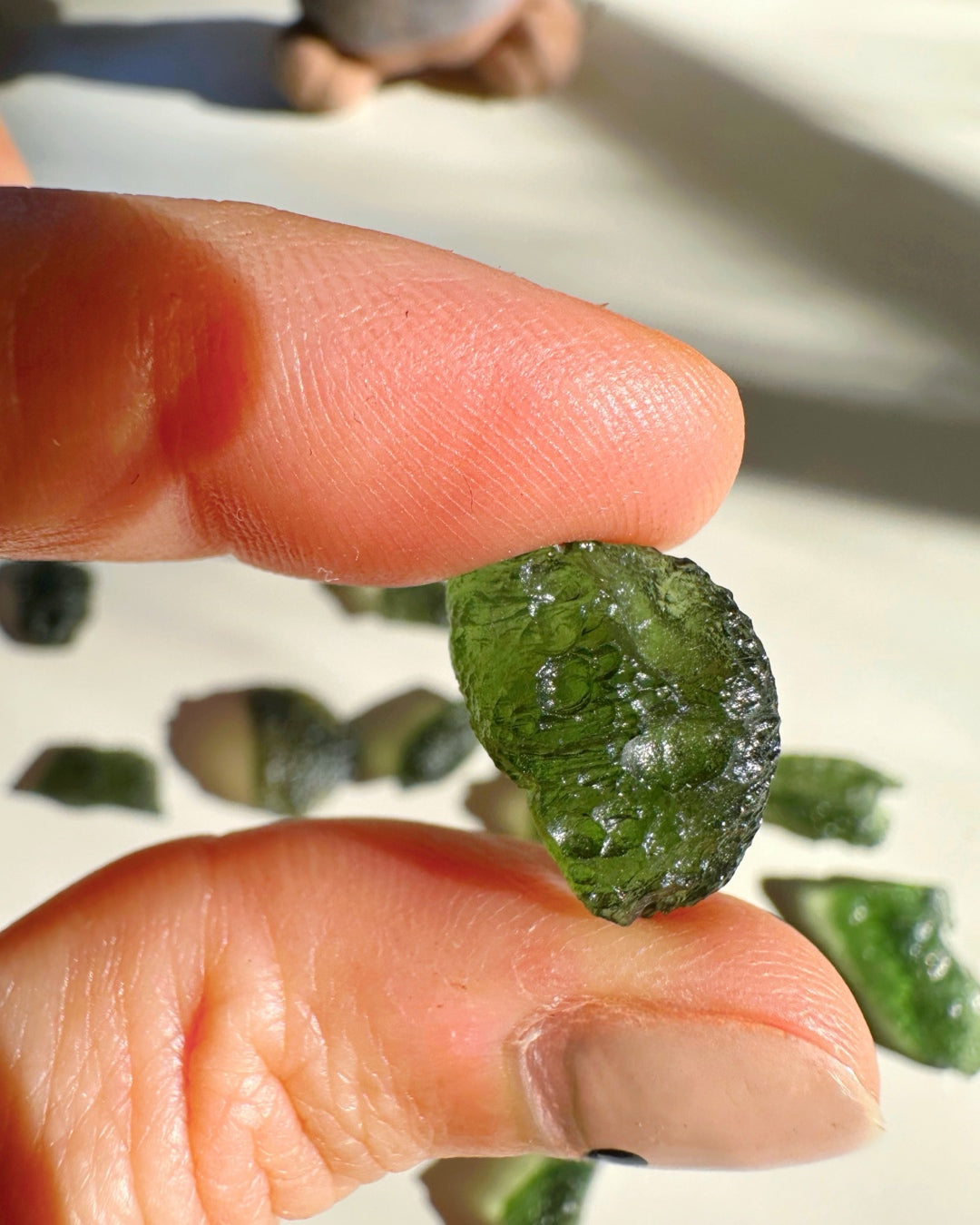 Chlum Moldavite  #4 - AA - Baltic Mermaid