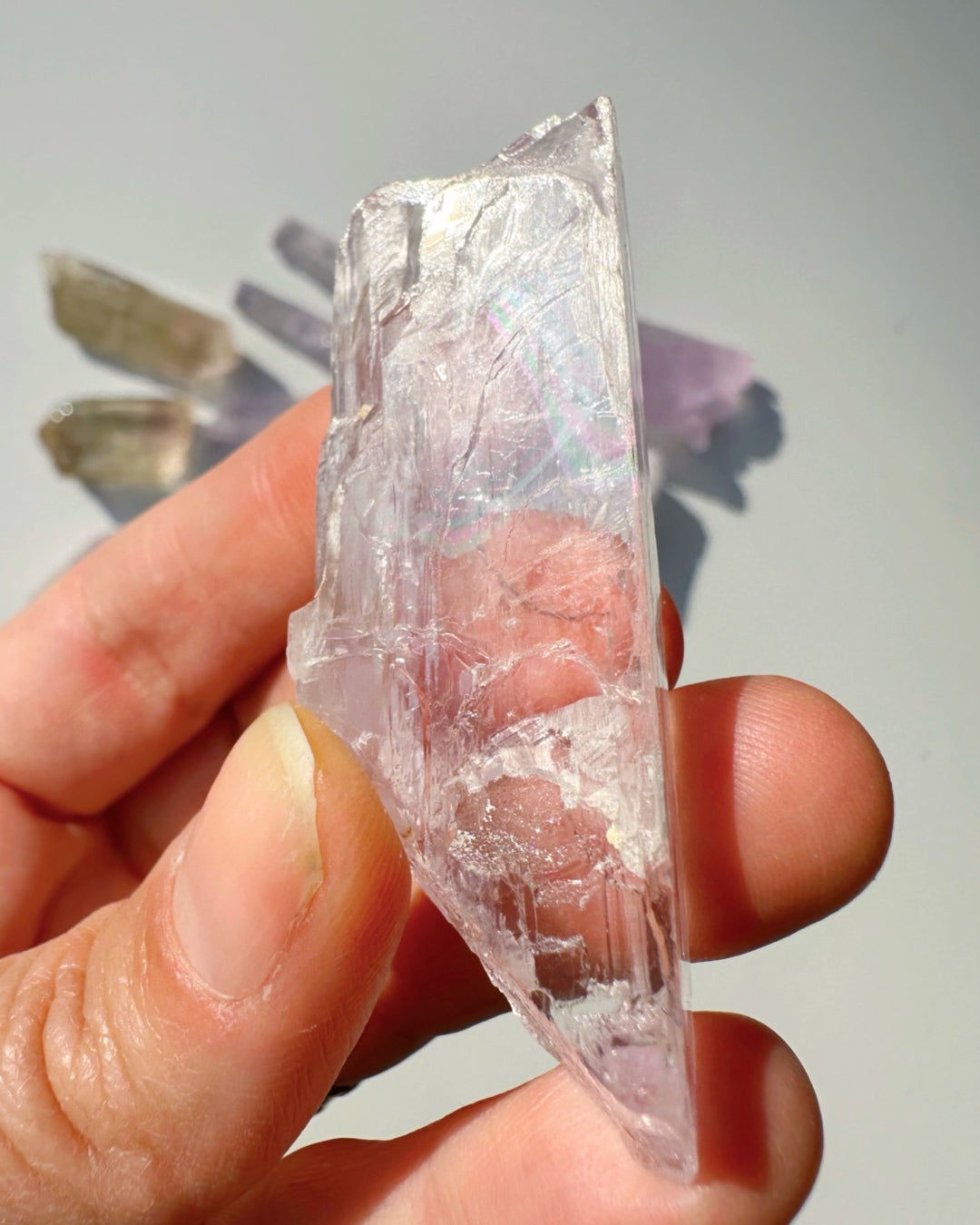 Raw Kunzite - Baltic Mermaid