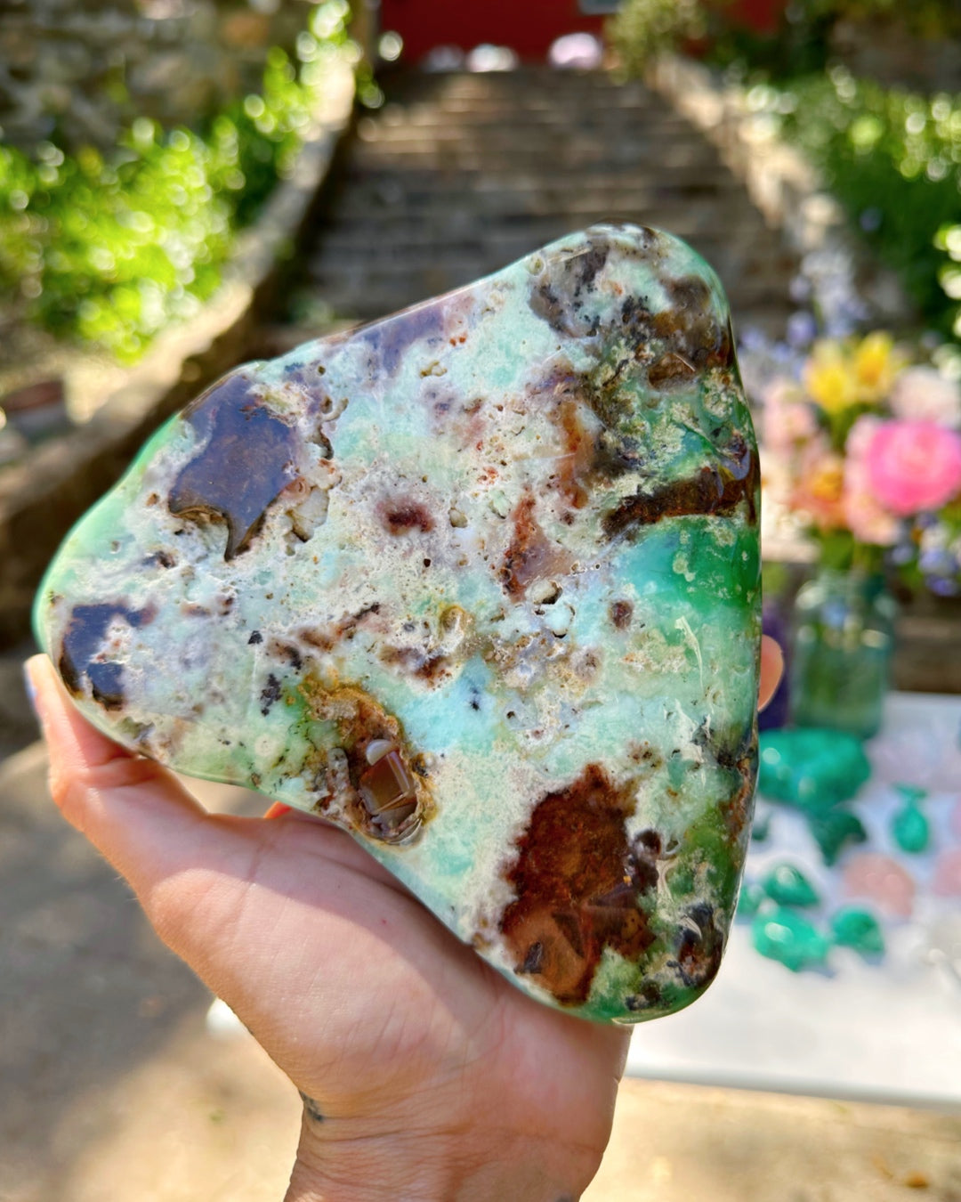 Chrysoprase Freeform - from Australian