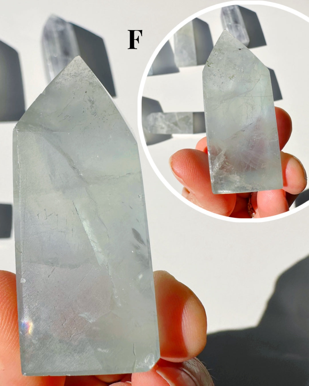 Fluorite Obelisks - Small - Baltic Mermaid