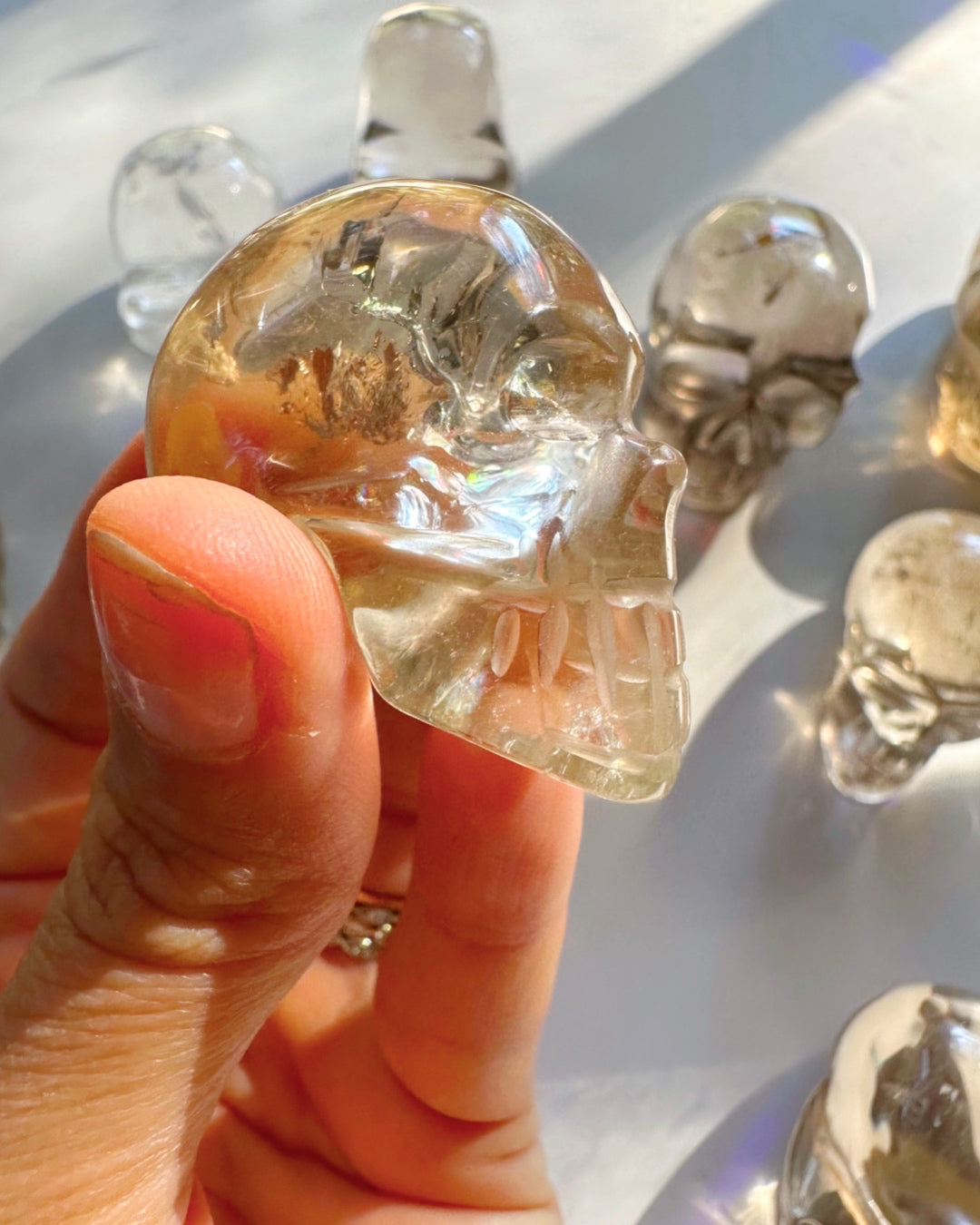 Citrine Skull - 4 - Baltic Mermaid