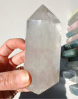 Clear Quartz Tower w/ Chlorite Inclusions