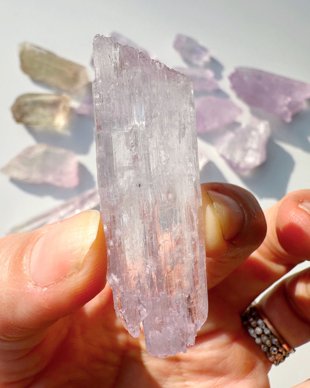 Raw Kunzite - Baltic Mermaid