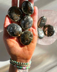 Pyrite Palm Stones