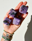 Charoite Cubes