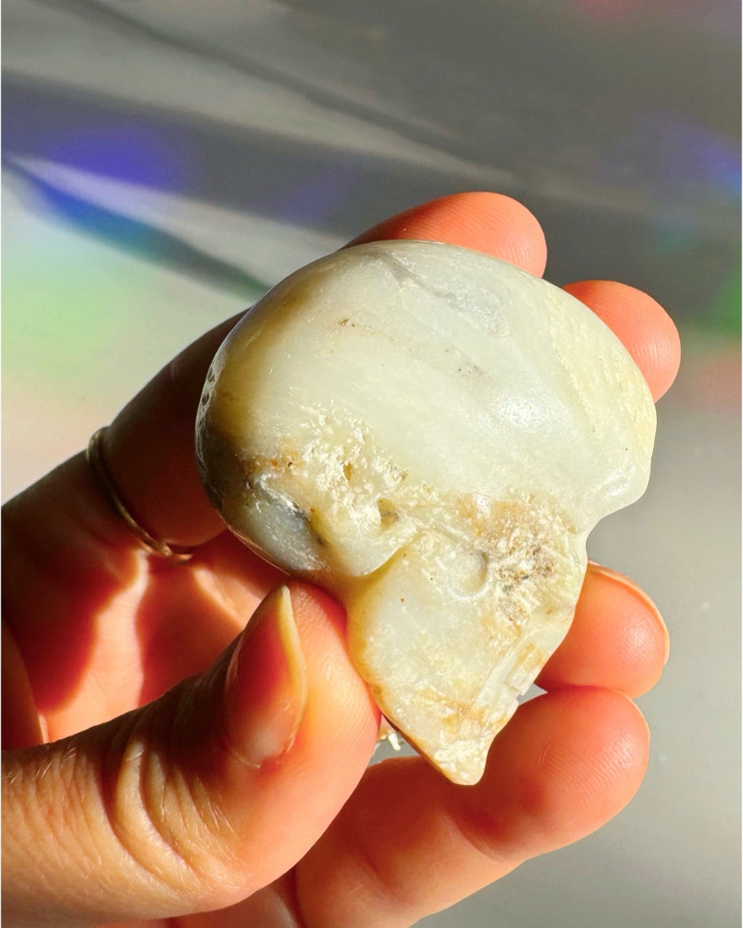 Peruvian Opal Skull