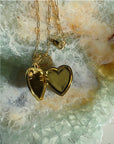 Heart Locket Gold Filled Necklace