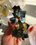Pyrite Cube Cluster - AAA - Baltic Mermaid