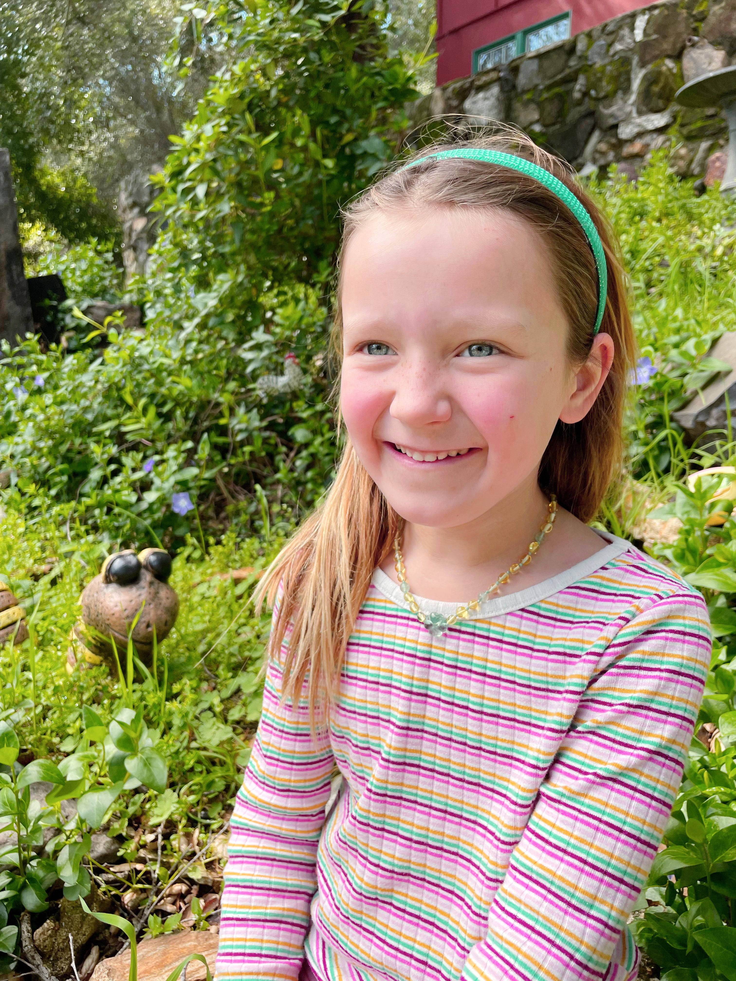 Lucky Clover Amber Necklace - Baltic Mermaid