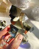 Pyrite Cube Cluster - AAA - Baltic Mermaid