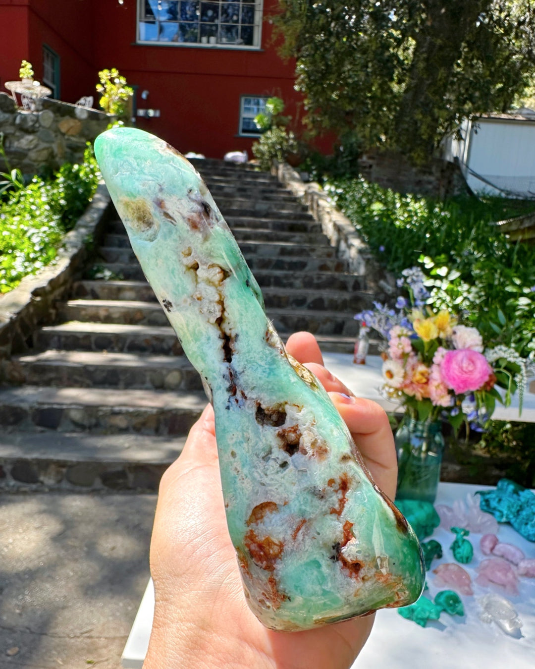 Chrysoprase Freeform - from Australian - Baltic Mermaid