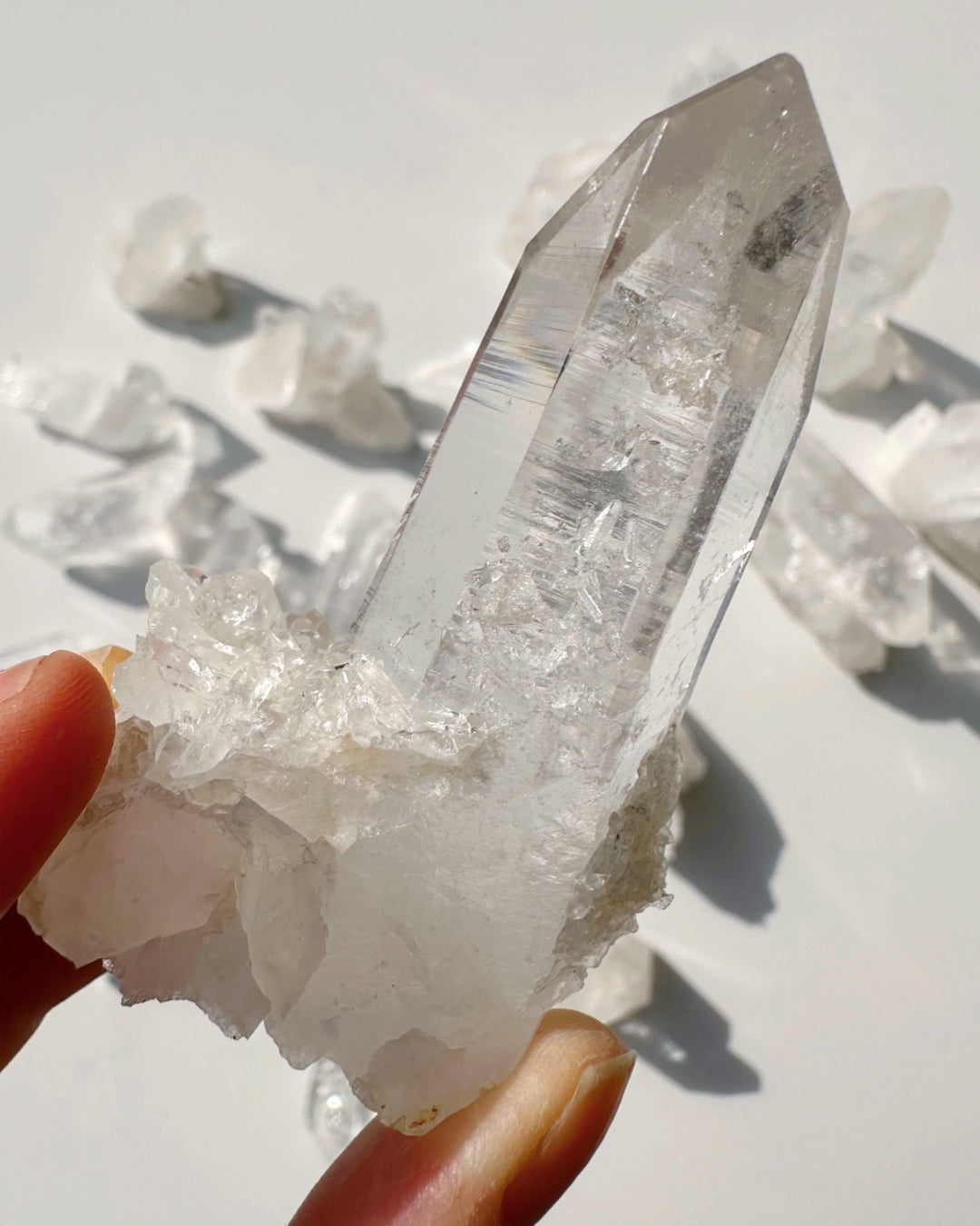 Arkansas Quartz Point E - Super Clear