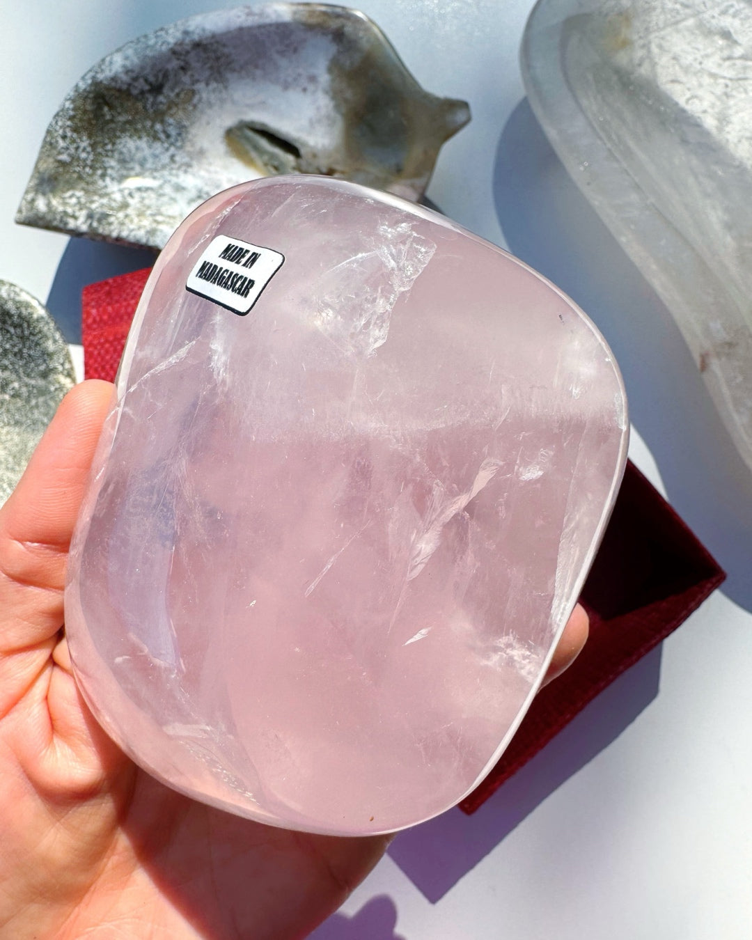 Rose Quartz Dish - Baltic Mermaid