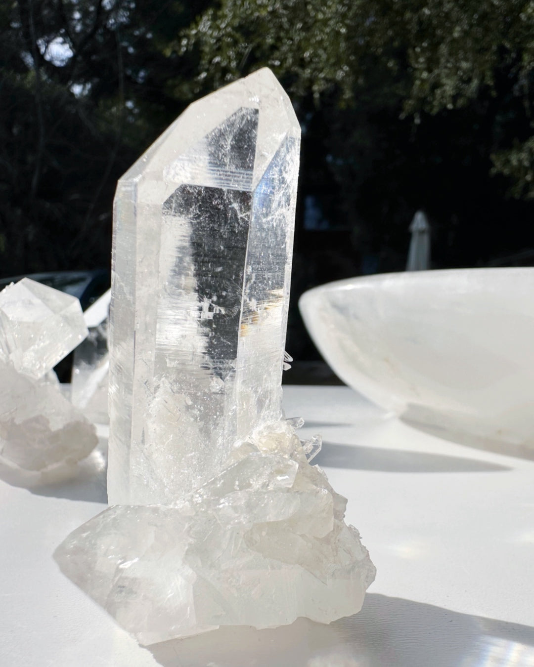 Arkansas Quartz Point E - Super Clear