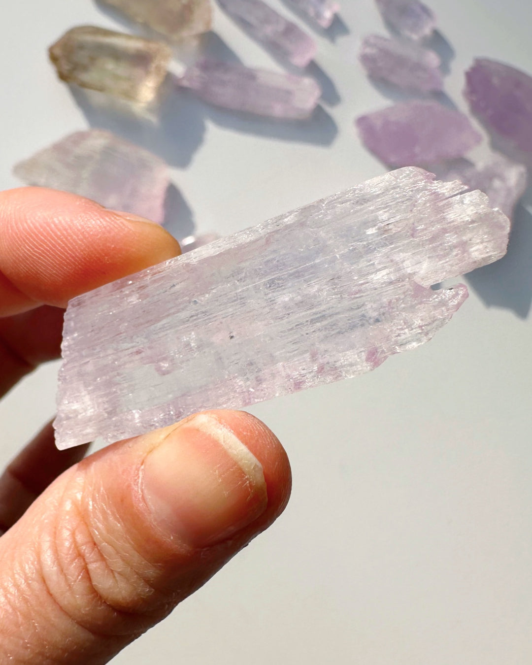 Raw Kunzite - Baltic Mermaid