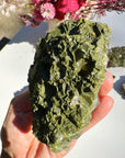 Epidote Quartz Cluster