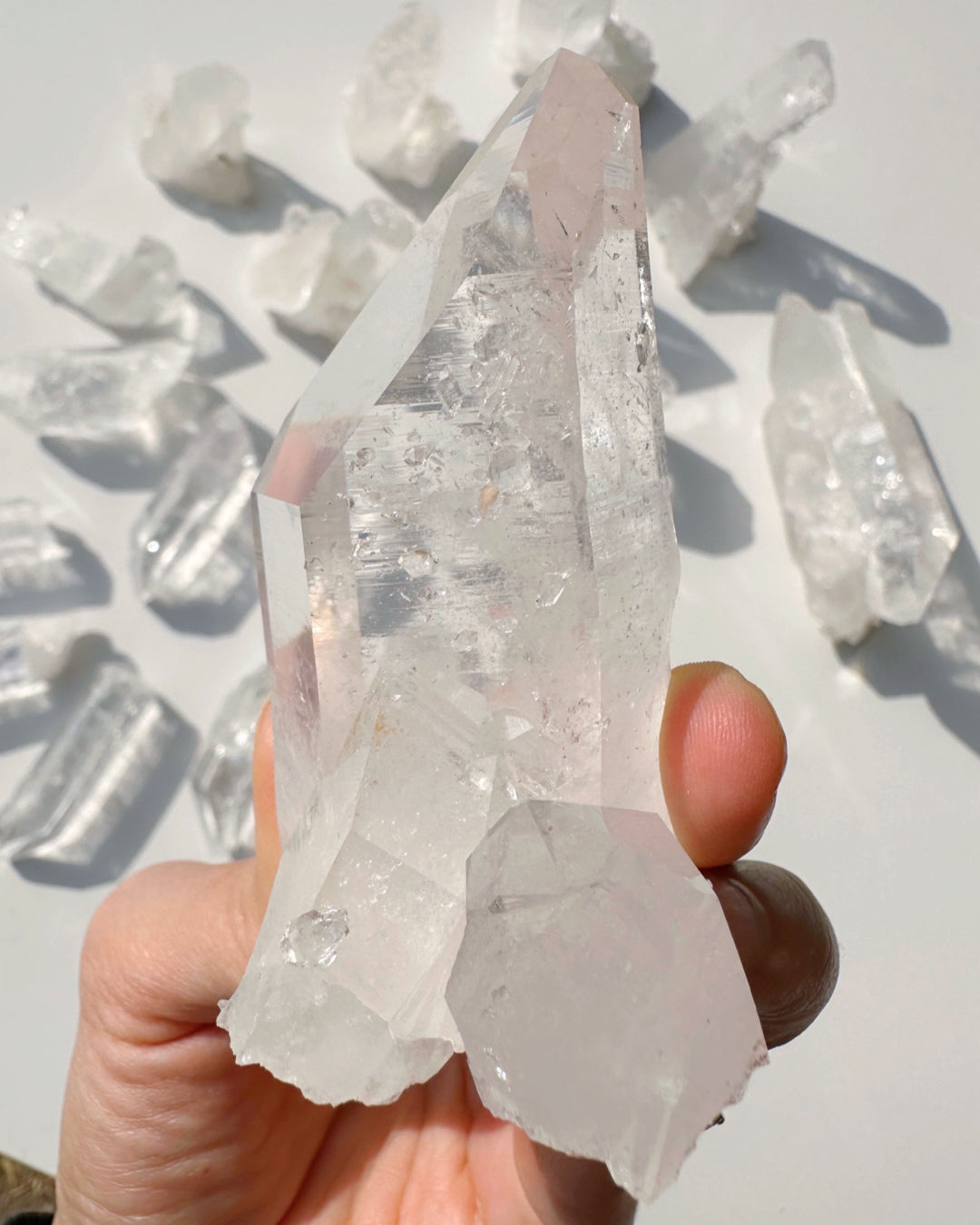 Arkansas Quartz Point A - Super Clear