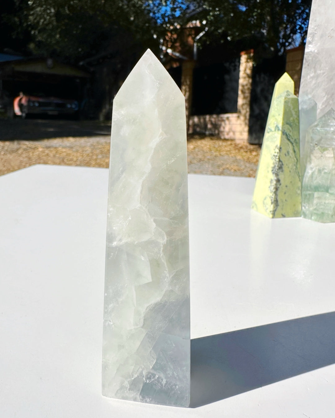 Fluorite Obelisk - Baltic Mermaid