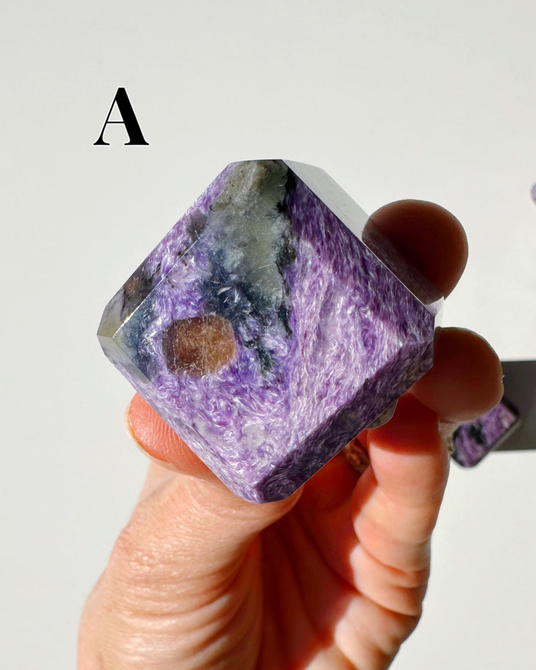 Charoite Cubes