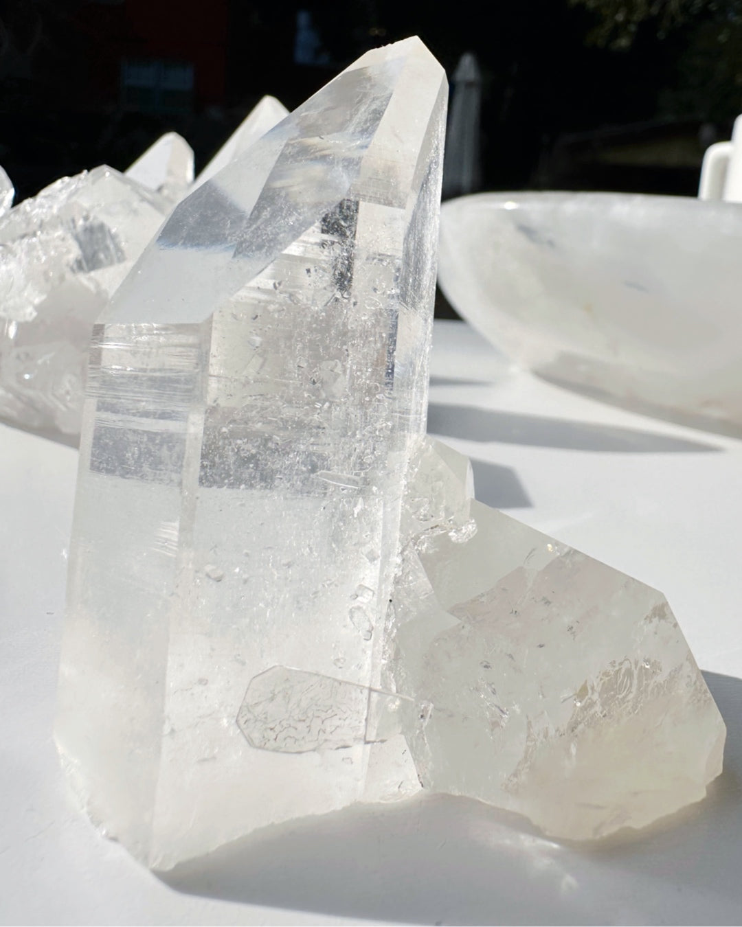 Arkansas Quartz Point C - Super Clear