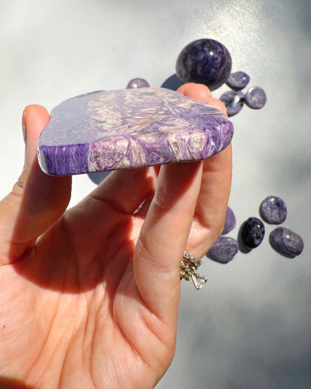 Charoite Slab - Baltic Mermaid