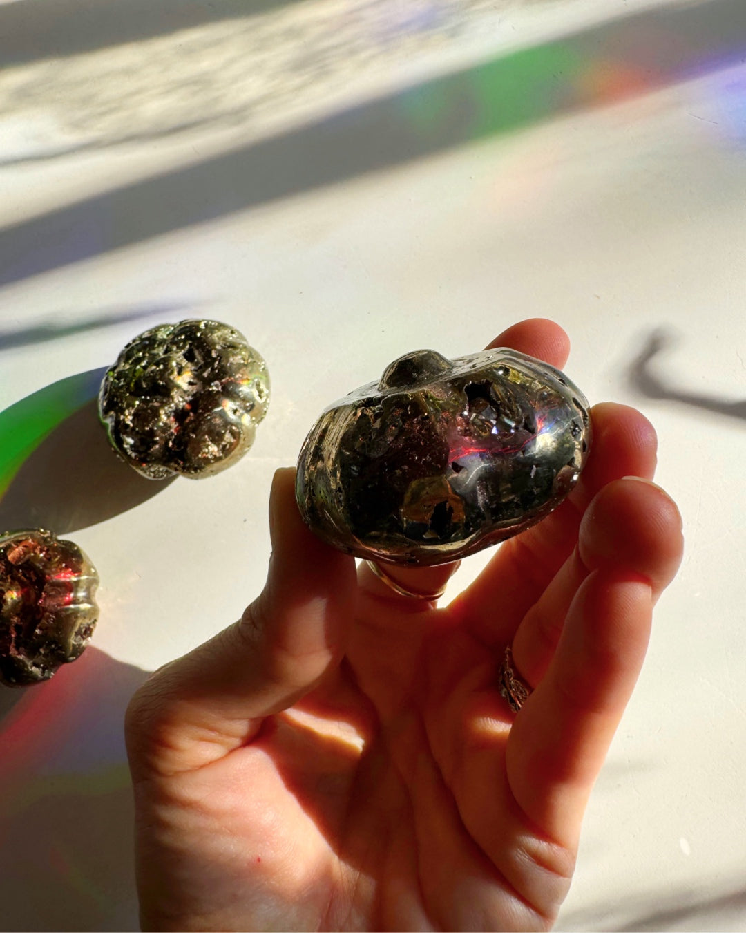 Pyrite Pumpkin - Baltic Mermaid