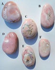 Pink Opal Palm Stones