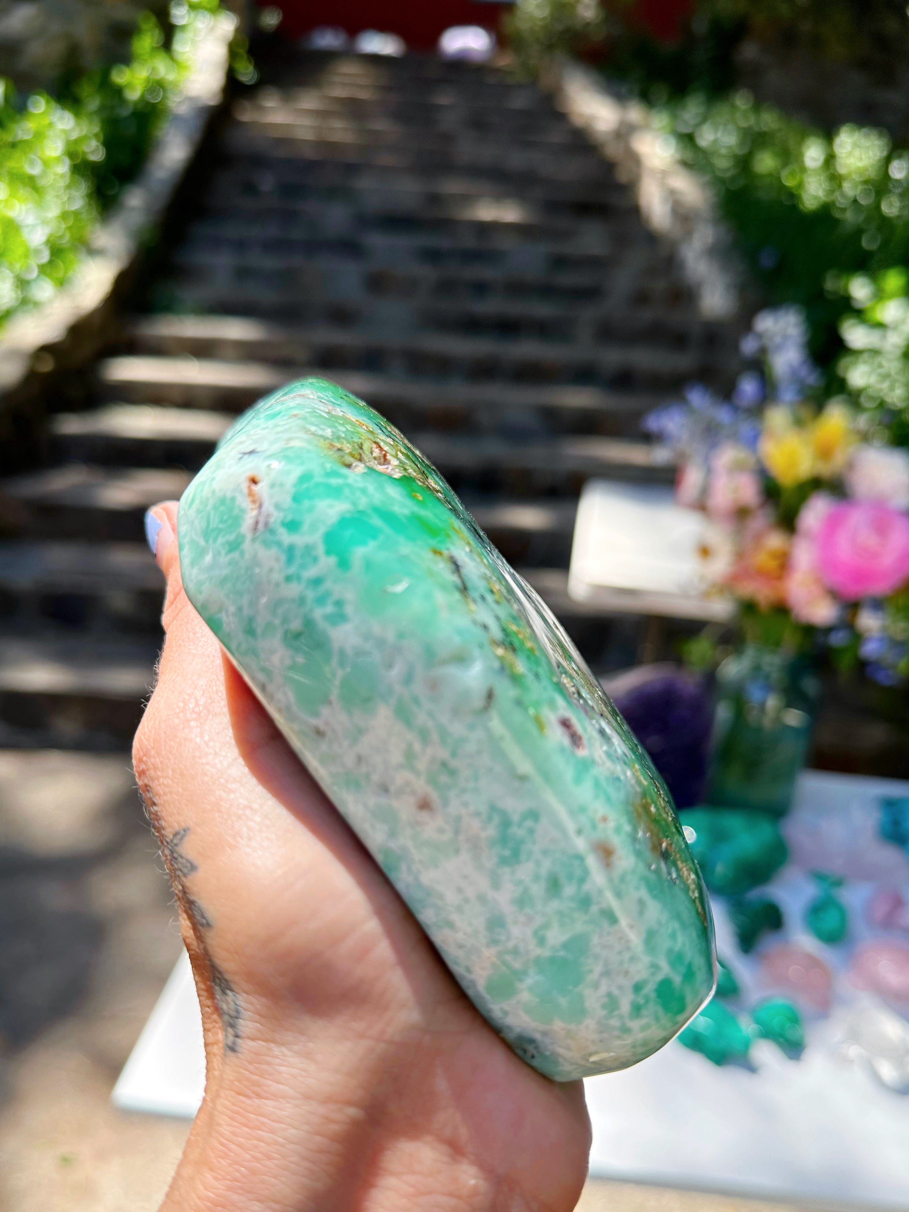 Chrysoprase Freeform - from Australian - Baltic Mermaid