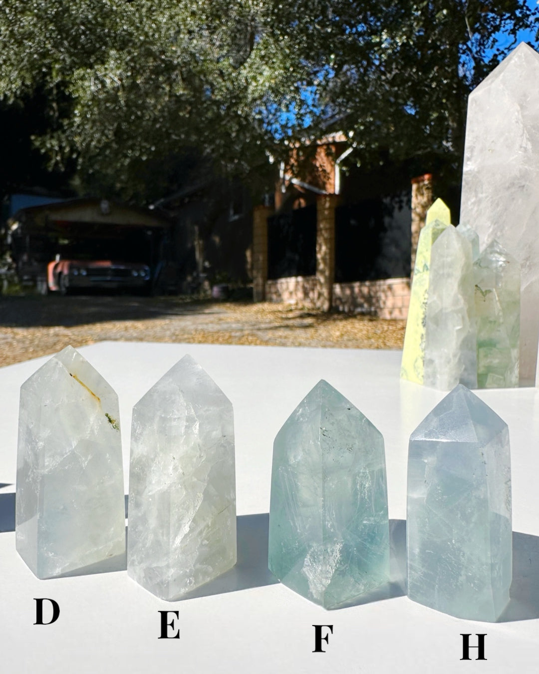 Fluorite Obelisks - Small - Baltic Mermaid