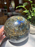 Large Labradorite Sphere from Madagascar Baltic Mermaid