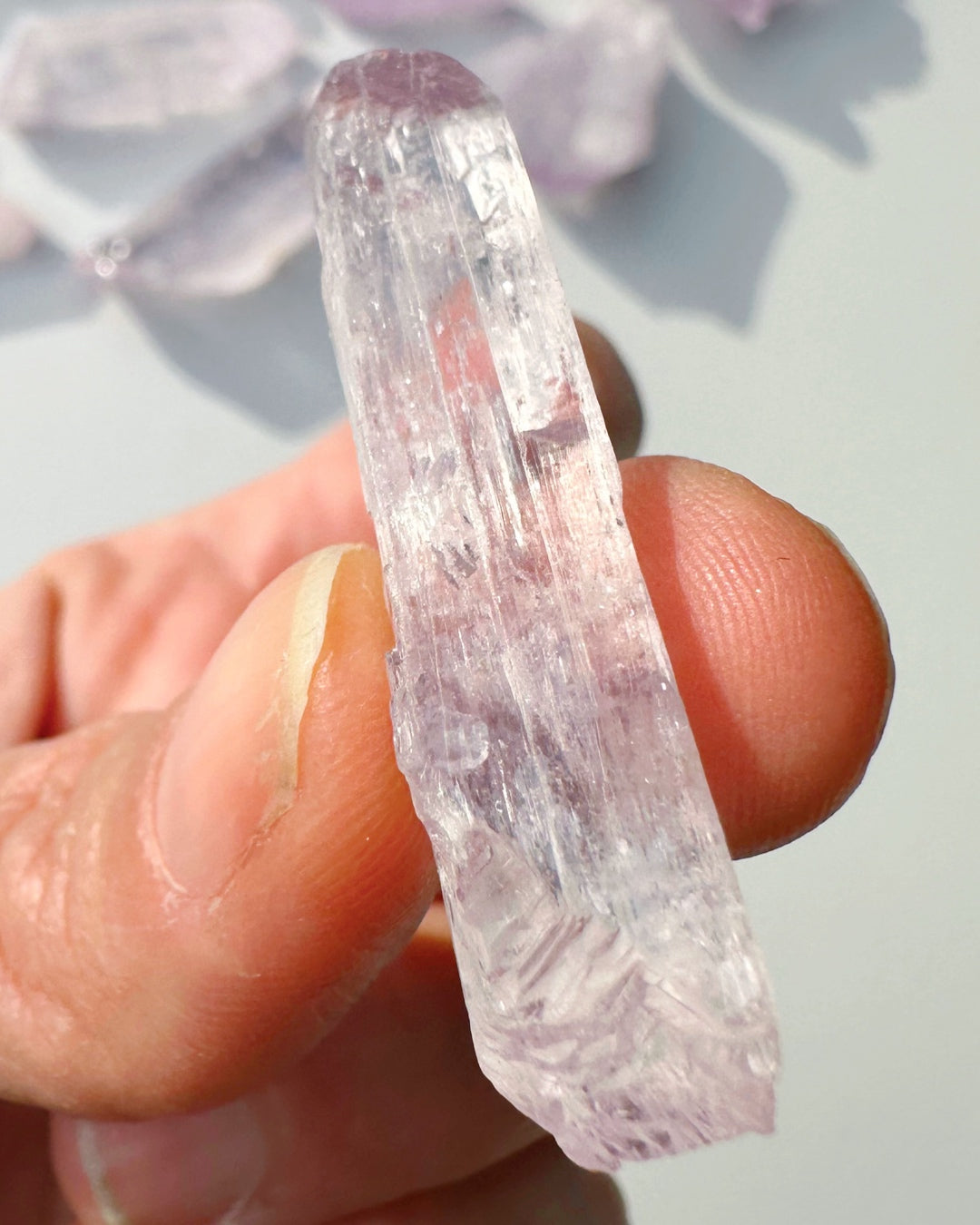 Raw Kunzite