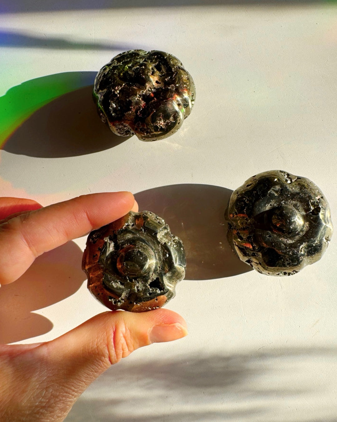 Pyrite Pumpkin - Baltic Mermaid