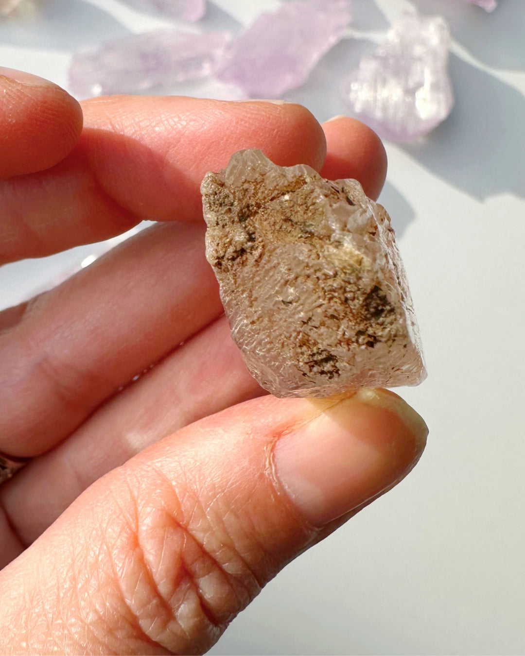 Raw Kunzite - Baltic Mermaid