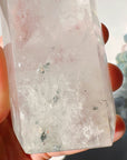 Clear Quartz Tower w/ Chlorite Inclusions