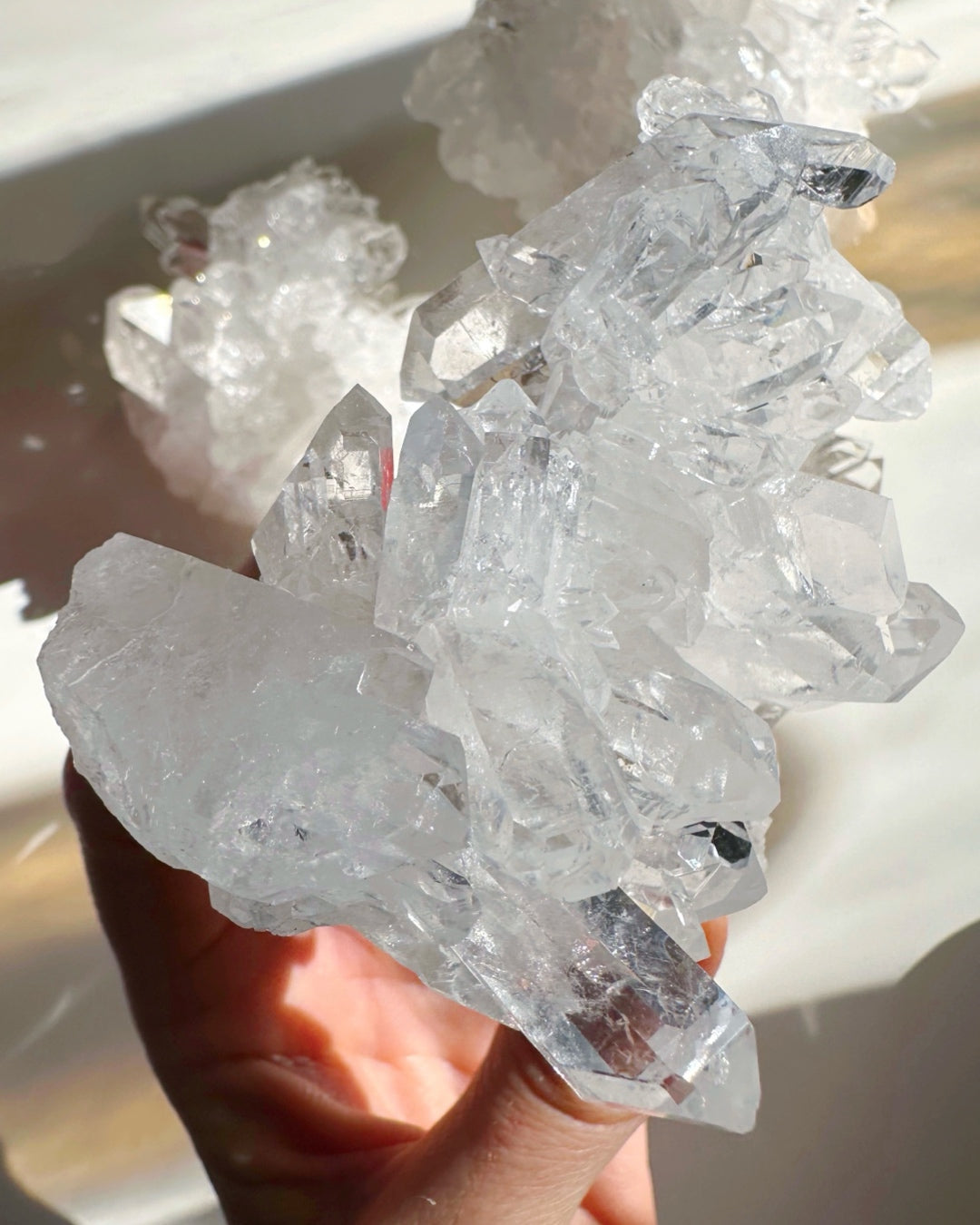 Clear Quartz Cluster - Baltic Mermaid