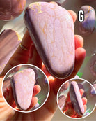 Phosphosiderite Palm Stones - AAA - Baltic Mermaid