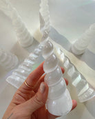Selenite Spiral - Tall - Baltic Mermaid